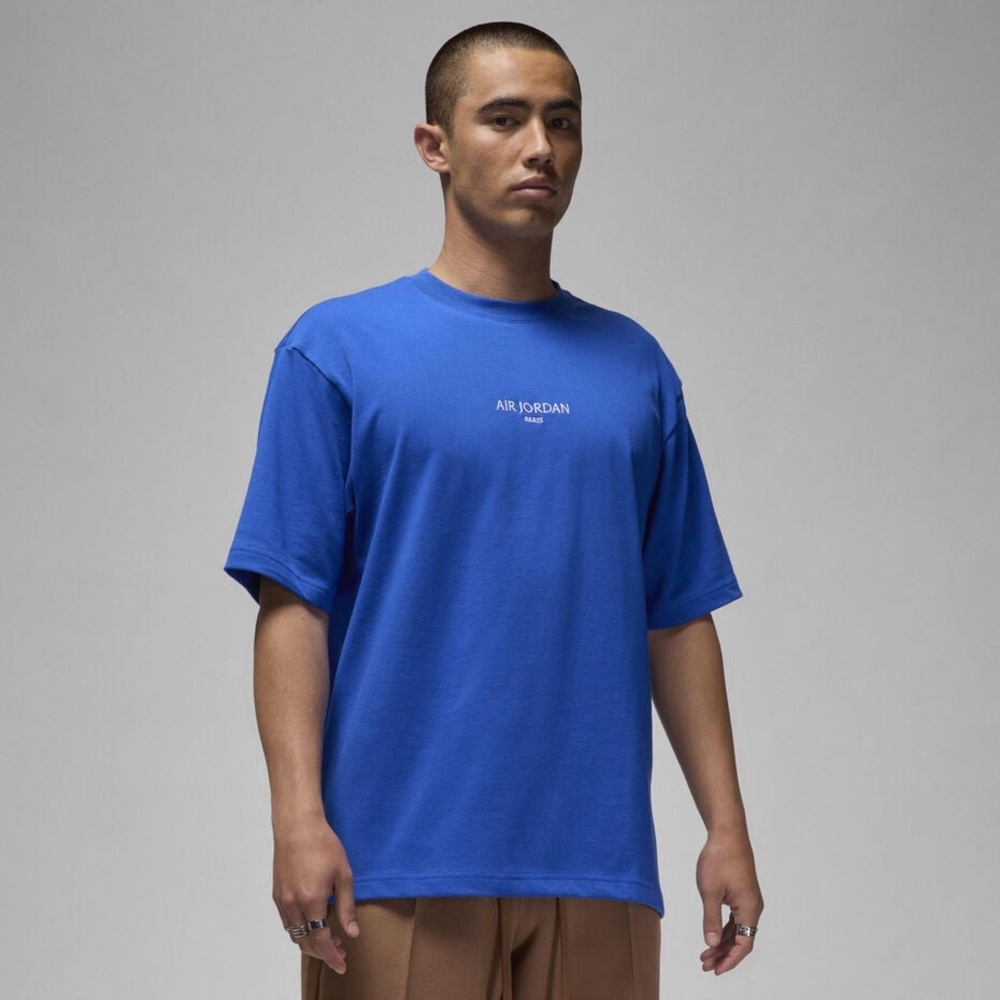 Jordan Brand Air Jordan Wordmark 85 Paris Blue‎ T-Shirt Men’s Medium